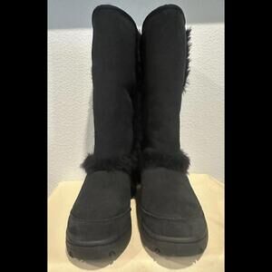 New UGG Australia Sunburst Tall Sheepskin Boots Women's Size 7